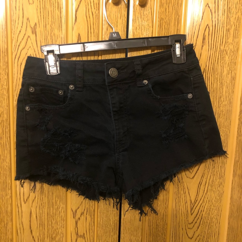 ❌SOLD❌Black American Eagle Jean Shorts